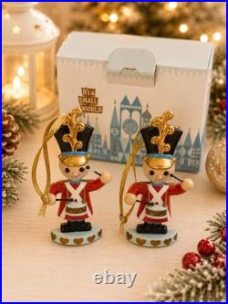 WDCC Disney It's a Small World Toy Soldier Ornament Set with Box COA Rare