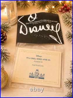 WDCC Disney It's a Small World Toy Soldier Ornament Set with Box COA Rare