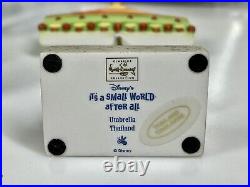 WDCC Disney Its a Small World 18K Gold Thailand Sawat-dee Mint W Box COA 1230662