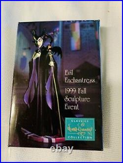 WDCC Disney LE Sleeping Beauty Evil Enchantress Maleficent COA Pin Charm WOW