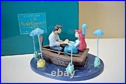 WDCC Disney LITTLE MERMAID ARIEL & ERIC KISS THE GIRL Ltd ED COA (v0521J)