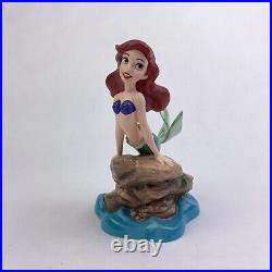 WDCC Disney Little Mermaid 2006 Figurine Ariel Seaside Serenade Box & COA + Pin