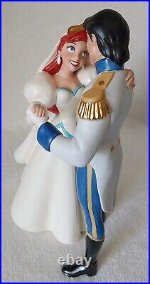 WDCC Disney Little Mermaid Ariel Eric Two Worlds One Heart Wedding Box COA MINT