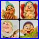 WDCC Disney Lot of 4 Dwarves Figurines Set MINT CONDITION NO BOXES