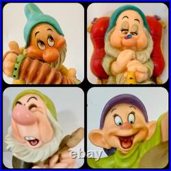 WDCC Disney Lot of 4 Dwarves Figurines Set MINT CONDITION NO BOXES