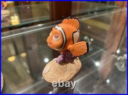 WDCC Disney Lot of 5 FINDING NEMO Dory Marlin Reef Base Figurines With Box COA