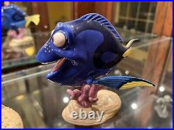 WDCC Disney Lot of 5 FINDING NEMO Dory Marlin Reef Base Figurines With Box COA