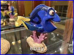 WDCC Disney Lot of 5 FINDING NEMO Dory Marlin Reef Base Figurines With Box COA