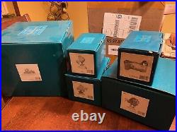 WDCC Disney Lot of 5 FINDING NEMO Dory Marlin Reef Base Figurines With Box COA