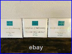 WDCC Disney MARY POPPINS SET Of 5-Used-Excellent Condition- COA'S