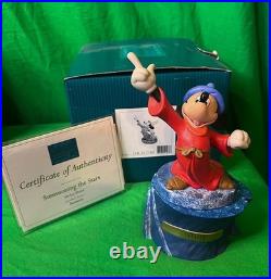 WDCC Disney MICKEY THROUGH THE YEARS 70th Anniv SET OF 4 Figures/Bases + 10 PINS