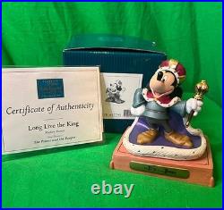 WDCC Disney MICKEY THROUGH THE YEARS 70th Anniv SET OF 4 Figures/Bases + 10 PINS