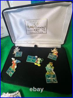 WDCC Disney MICKEY THROUGH THE YEARS 70th Anniv SET OF 4 Figures/Bases + 10 PINS WDCC Disney MICKEY THROUGH THE YEARS 70th Anniv SET OF 4 Figures/Bases + 10 PINS