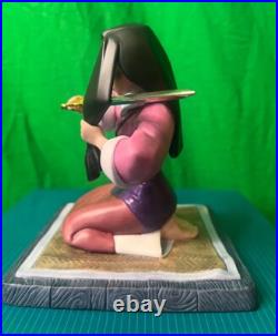 WDCC Disney MULAN Honorable Decision + MUSHU Crystal Fan Gift by M. Millan