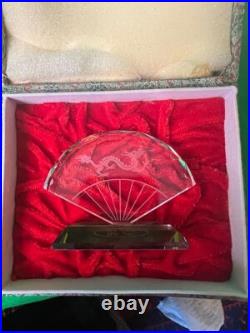 WDCC Disney MULAN Honorable Decision + MUSHU Crystal Fan Gift by M. Millan
