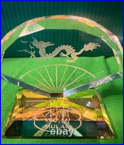 WDCC Disney MULAN Honorable Decision + MUSHU Crystal Fan Gift by M. Millan