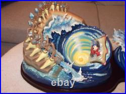 WDCC Disney Mickey, Brooms & Yen Sid Magical Maelstrom Signature Series NLE 343