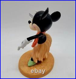 WDCC Disney Minnie Mouse Figurine Hawaiian Holiday Swayin' Sweetheart 4.5