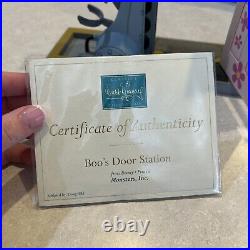 WDCC Disney Monsters Inc. Boo's Door Station Display Base Figurine with COA