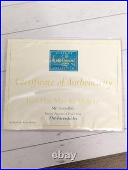 WDCC Disney Mr Incredible Figurine Evil Has Met Its Match Classics withBox and COA