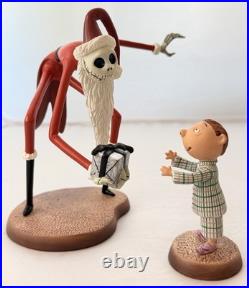 WDCC Disney Nightmare Before Christmas Santa Jack Timmy Ghoulish Gift COA NIB