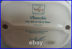 WDCC Disney Pinocchio And Blue Fairy The Gift of Life is Thine Box COA Rare