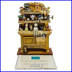 WDCC Disney Pinocchio Geppetto's Toy Creations Figurine Toy Hutch With COA NO BOX