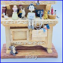 WDCC Disney Pinocchio Geppetto's Toy Creations Figurine Toy Hutch With COA NO BOX