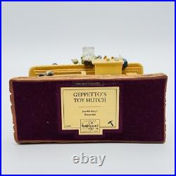WDCC Disney Pinocchio Geppetto's Toy Creations Figurine Toy Hutch With COA NO BOX