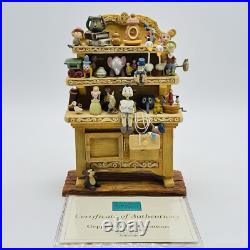 WDCC Disney Pinocchio Geppetto's Toy Creations Figurine Toy Hutch With COA NO BOX