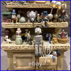 WDCC Disney Pinocchio Geppetto's Toy Creations Toy Hutch Figurine withCOA