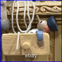 WDCC Disney Pinocchio Geppetto's Toy Creations Toy Hutch Figurine withCOA