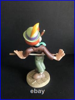 WDCC Disney Pinocchio Jiminy 8 Ball Lampwick Pool Table Scene Figurines Box COA