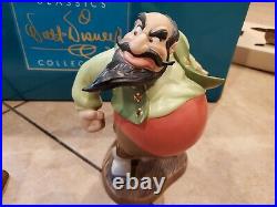 WDCC Disney Pinocchio Stromboli You Will Make Lots Of Money Rare Figurine Lot