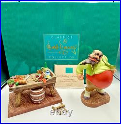 WDCC Disney Pinocchio Stromboli You Will Make Lots of Money For Me Box COA READ