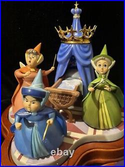 WDCC Disney Sleeping Beauty An Uninvited Guest Set LE 241/1000. Free Shipping