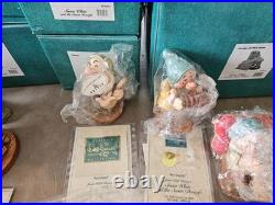WDCC Disney Snow White & Seven Dwarfs 9pc Set Lot With COAs and Original Boxes