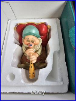 WDCC Disney Snow White & Seven Dwarves Figurines- Musical Instrument 7PC SET NEW