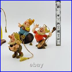 WDCC Disney Snow White & The Seven Dwarfs Ornament Set Figurines 1999