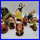WDCC Disney Snow White and 7 Dwarfs Set of 8 Playing Instruments In Boxes w COAs