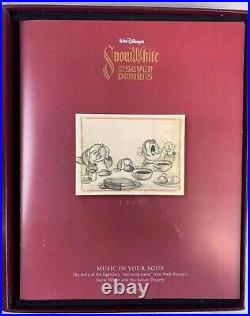 WDCC Disney Soup's On Snow White & the Seven Drawfs Figurine with Box COA Video