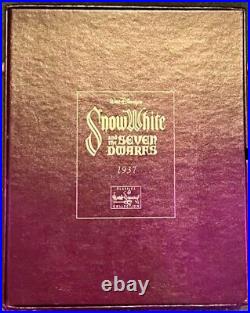 WDCC Disney Soup's On Snow White & the Seven Drawfs Figurine with Box COA Video