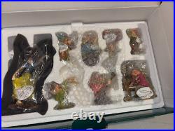 WDCC Disney Statue 1204380 Snow White & Seven Dwarves Ornament Set New Rare M