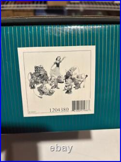 WDCC Disney Statue 1204380 Snow White & Seven Dwarves Ornament Set New Rare M