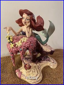 WDCC Disney The Little Mermaid ARIEL AND SEBASTIAN He Loves Me. He Loves Me Not