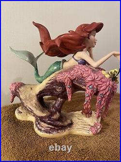 WDCC Disney The Little Mermaid ARIEL AND SEBASTIAN He Loves Me. He Loves Me Not