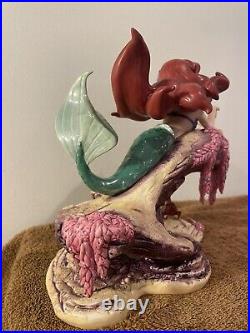 WDCC Disney The Little Mermaid ARIEL AND SEBASTIAN He Loves Me. He Loves Me Not