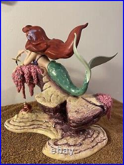 WDCC Disney The Little Mermaid ARIEL AND SEBASTIAN He Loves Me. He Loves Me Not