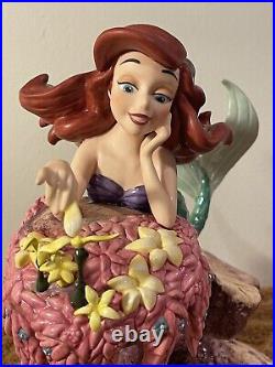 WDCC Disney The Little Mermaid ARIEL AND SEBASTIAN He Loves Me. He Loves Me Not