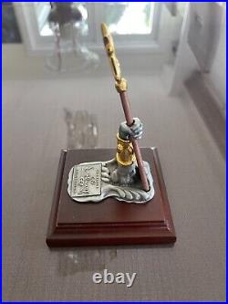 WDCC Disney The Little Mermaid KING TRITON TRIDENT Wood & Pewter Statue #411